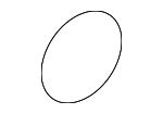 4E0260749C - HVAC: A/C Refrigerant Line O-Ring for Audi Image