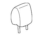 15901659 - Body: Headrest for Chevrolet: Traverse | GMC: Acadia | Saturn: Outlook Image