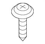 1249204087E - Body: Lower Trim Screw for Hyundai Image