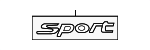 863124Z000 - Body: Nameplate for Hyundai Image