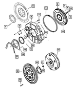 68222874AA - 6.7L Turbo Diesel; Engine: Flex-Plate for Dodge: Ram 2500, Ram 3500 | Ram: 2500, 3500 Image