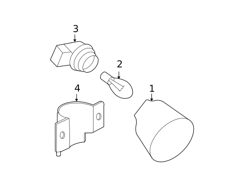 Backup Lamps for 2003 Volkswagen Beetle #0