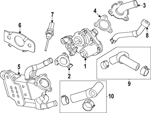 EGR System for 2025 Kia Carnival #0