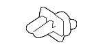 648190C010 - Body: Back Glass Spacer for Toyota Image