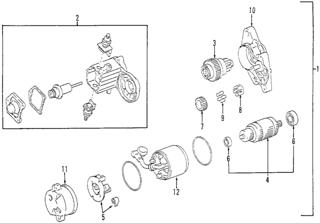 2801176070 - Electrical: Drive for Toyota Image