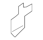 41007359009 - Body: Inner Quarter Panel Reinforced Plate for BMW: i3, i3s Image