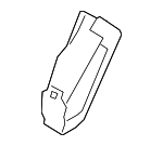 41007334631 - Body: Inner Quarter Panel Buffer for BMW: i3, i3s Image