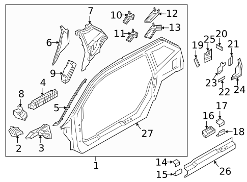 Uniside for 2020 BMW i3 #0