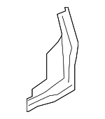 41007359013 - : 2014-2021 BMW - Inner Quarter Panel Reinforced Plate for BMW: i3, i3s Image