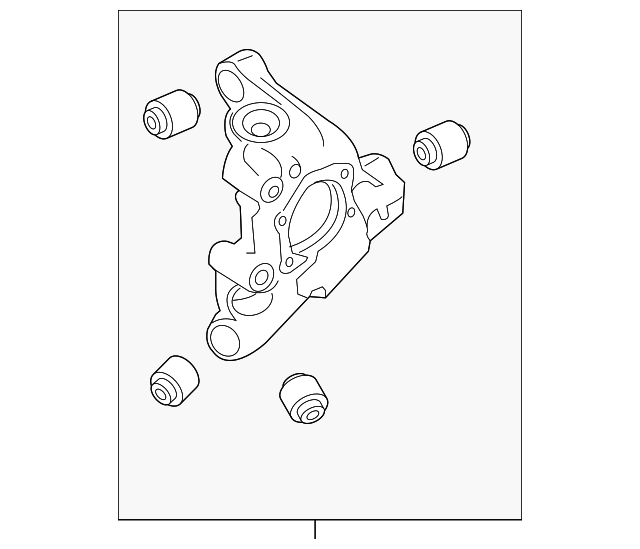 2019-2025 Nissan Altima Knuckle 43018-6CA1A | Nissan of