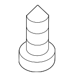 90667SWZ003ZA - Body: Under Cover Fastener for Acura Image