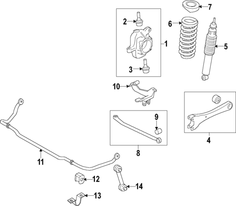 Front Axle for 2012 Ford F-350 Super Duty #0