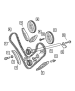 5175222AA - : Chain Tensioner for Chrysler: Crossfire Image