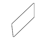 7589553010 - Body: Bumper Cover Tape for Toyota: Crown, Crown Signia, GR Corolla, Land Cruiser, Mirai Image