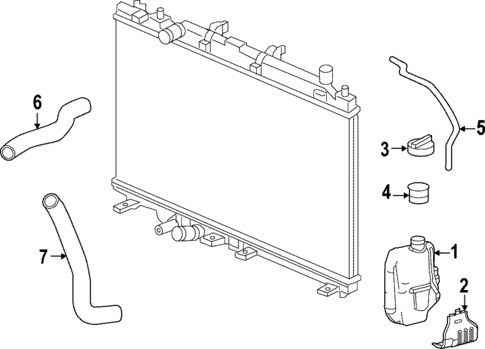 Hoses & Lines for 2023 Honda HR-V #0