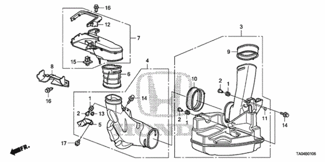 Resonator Chamber (V6) for 2010 Honda Accord #0
