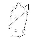 41007402012 - : Lower Dash Panel Support for BMW: X1, X2 Image