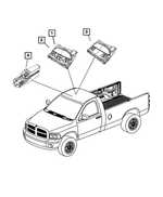 56046109AC - Electrical: Overhead Console Module for Mopar Image
