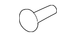 11516845 - Body: Bumper Impact Bar Bolt for GM Image