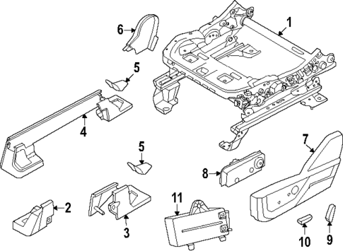 Tracks & Components for 2024 Ford F-150 #1