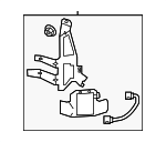 95820Q4000 - : Blind Spot Radar for Kia: Niro, Niro EV Image