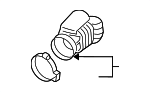 31657599 - Engine: Air Pipe for Volvo Image