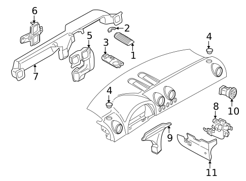 Ducts for 2001 Audi TT Quattro #0