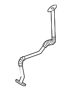 282452S310 - Fuel System: Oil Line for Hyundai: Santa Cruz, Santa Fe, Sonata Image