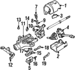 E9TZ3E691A - Steering: Pawl for Ford: Explorer, Ranger Image