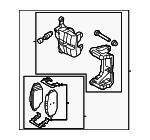 58110N9101 - : Caliper Assembly for Kia Image