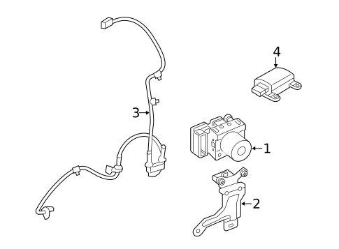 ABS Components for 2014 Hyundai Veloster #0
