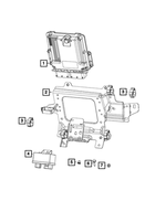 68201746AA - Electrical: Wiring Clip for Mopar Image