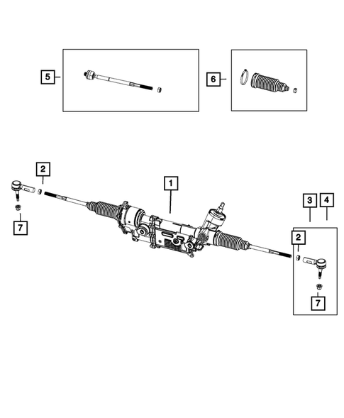 Steering Gear for 2015 Ram 1500 #0
