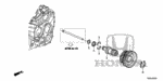 23515RPC030 - Transmission - Automatic: GEAR, IDLE for Honda Image