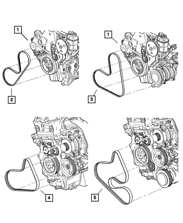 4668241 - : Mopar Belt Alternator Drive for Mopar Image