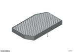 64115A547D8 - Heater and Air Conditioning: Nanopartikelfilter for BMW Image