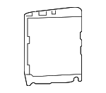 C2D39188 - : Receiver Bracket for Jaguar: XJ, XJR, XJR575 Image