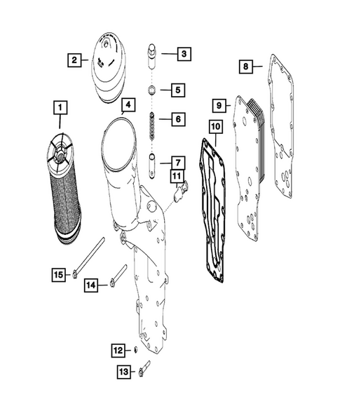 Engine Oiling, Oil Pan and Indicator (Dipstick) for 2025 Ram 3500 #2