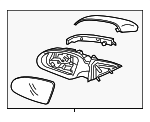 87610A8030 - : Mirror Assembly for Kia: Optima Image