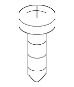 99907321801 - Body: Rail Trim Screw for Porsche Image