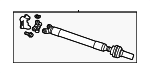 68458175AA - Front Drive Axle: Drive Shaft for Jeep: Grand Wagoneer, Grand Wagoneer L, Wagoneer, Wagoneer L | Ram: 1500 Image
