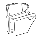 6700430651 - Body: Door Shell for Lexus: GS F, GS Turbo, GS200t, GS300, GS350, GS450h Image