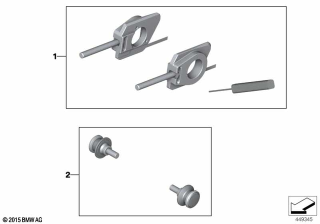 77258560292 - Design: Set, Hp Chain Tensioner for BMW-Motorrad Image