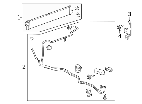 Trans Oil Cooler for 2016 Cadillac CT6 #0
