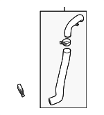 282722C000 - Cooling System: Inlet Hose for Hyundai: Genesis Coupe Image