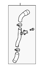 282732C000 - : Inter-Cooler Hose for Hyundai Image
