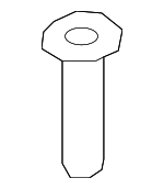 87603EZ04B - Body: Headrest Guide for Nissan: TITAN, TITAN XD Image