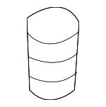 7237250G00 - Body: Cushion for Suzuki Image