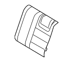 AN7Z5466600AA - Body: Seat Back Cushion Cover for Ford Image