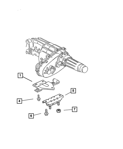 Engine Mounting for 2002 Dodge Ram 3500 #0